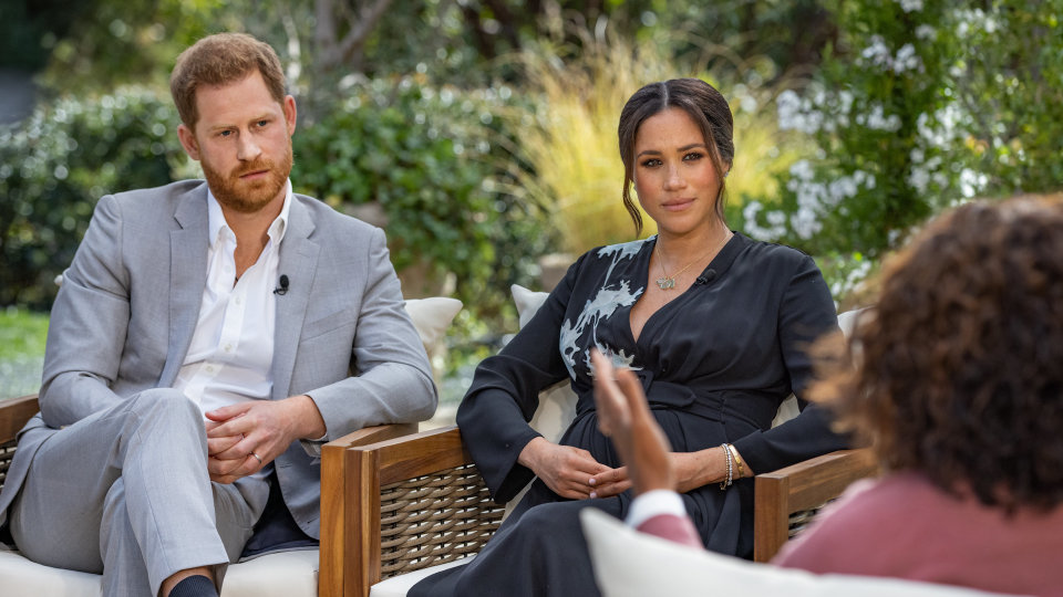 Oprah Intervewing Meghan Markle and her husband Prince Harry.